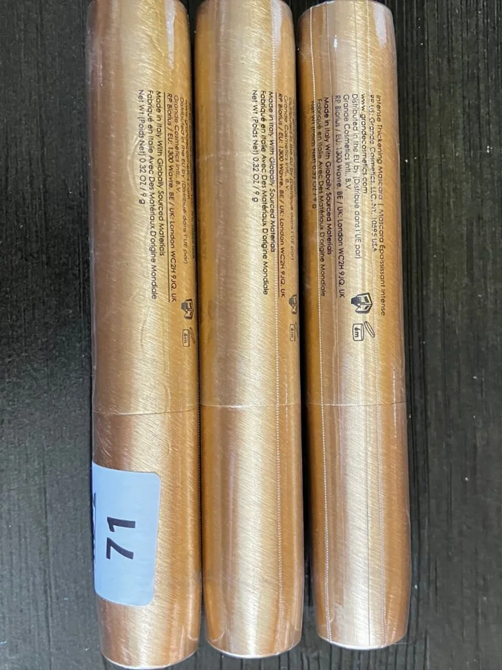 Grande DRAMA (set 3 Sealed)  Intense Thickening Mascara